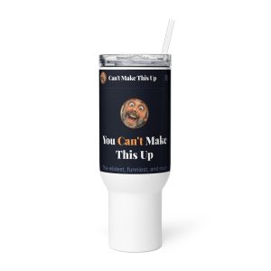 Travel mug with a handle
